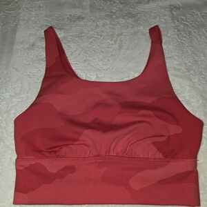 Aerie Red Camo Sports Bra